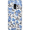 Cat Coq Blue Cherry Blossoms Galaxy S9 Skin